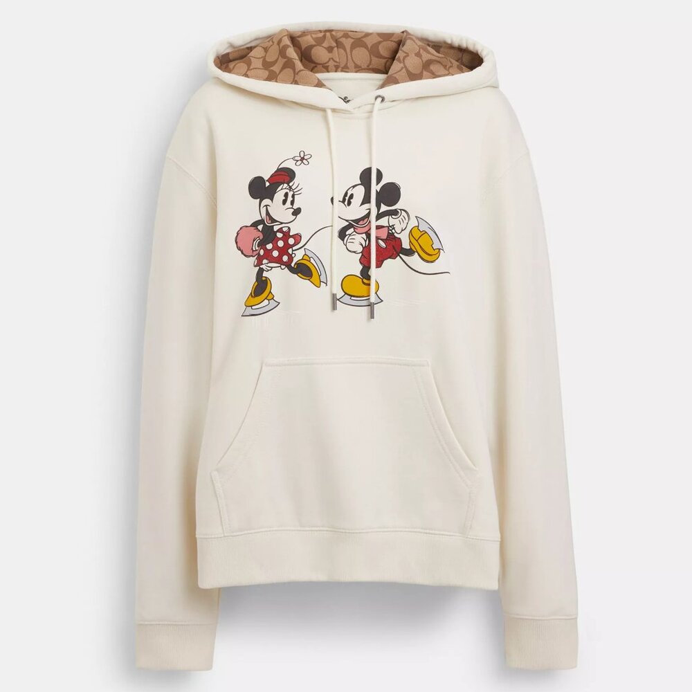🐭 Disney X Coach Ice Skate Motif Hoodie